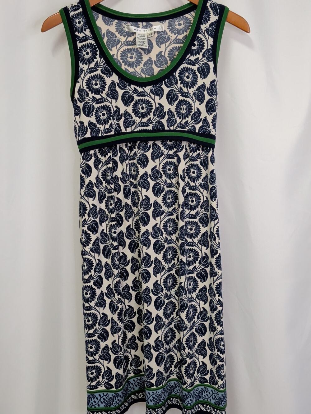 Max Studio Floral Print Sleeveless Dress, Size XS